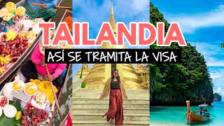 Así se tramita la visa para viajar a Tailandia [upl. by Mira]