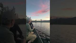 Sunset lake fishing lake fish fishing outdoors fishing sunset sunsetview [upl. by Bolan]