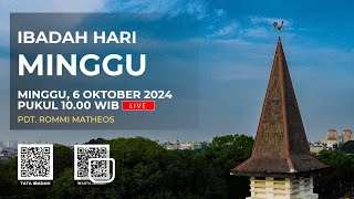 LIVE IBADAH HARI MINGGU  6 OKTOBER 2024 PUKUL 1000 WIB [upl. by Tichon]