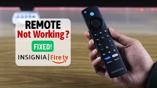 Fix Insignia Fire TV Remote Not Working PowerSeveralAll Buttons [upl. by Kenti796]