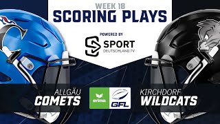 Allgäu Comets vs Kirchdorf Wildcats  Highlights  ERIMA GFL 18 Spieltag  SDTV Football [upl. by Evonne]