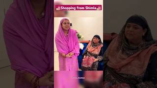 shopping shimla family love winter outfit sabaibrahim minivlog happy wedding anniversary [upl. by Harp]