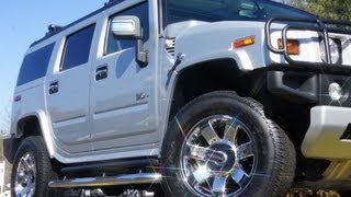 SOLD2009 Hummer H2 Luxuary For SaleSilver Ice MetallicVery RareMoonNavigationDVDOne Owner [upl. by Schwerin]