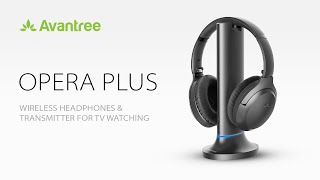 The Newest Wireless TV Headphones Coming in 2024  Avantree Opera Plus [upl. by Enaxor]