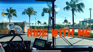 Ride WMe Port Orleans Riverside To Fort Wilderness Via Hollywood Studios On A Gorgeous Afternoon [upl. by Temhem]