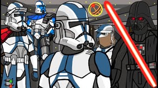 501st Clones meet Darth Vader [upl. by Naiva]