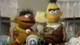 Classic Sesame Street  Ernie cleans up to TMBG music [upl. by Fernas]