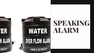 Speaking Alarm for water tanks [upl. by Ellenahc]