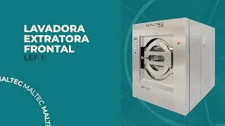 Lavadora Extratora Frontal  LEF 110 [upl. by Onitnatsnoc]