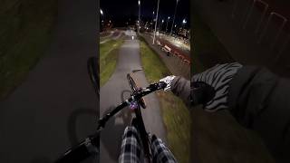 Night pump track😍🔥 mtb mtblife [upl. by Valentina]