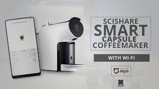 Scishare  smart capsule coffeemaker [upl. by Rafter]