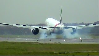 Boeing 777 takeoff and landing [upl. by Ellek]