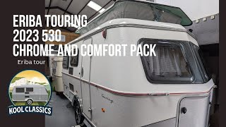 2023 Eriba Troll 530 Legend with Chrome and Comfort Packs plus hot water [upl. by Gonagle]