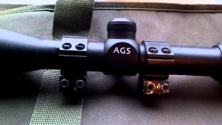 AGS Cobalt 39x40 mildot scope [upl. by Macnamara]