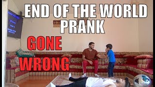 END OF THE WORLD PRANK ON 5 YEAR OLD GONE WRONG [upl. by Iniffit]