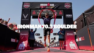 Ironman 703 Boulder Race Recap  First Win of 2024 [upl. by Weir]