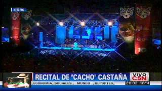 Cacho Castaña recital COMPLETO en Tigre  Parte 2 de 6  HQ HD [upl. by Ayram]