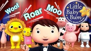 Animals Sounds Song  Nursery Rhymes for Babies by LittleBabyBum  ABCs and 123s [upl. by Aranahs193]