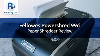 Fellowes Powershred 99Ci Review  Paper Shredding amp Paper Jam Test [upl. by Middle]