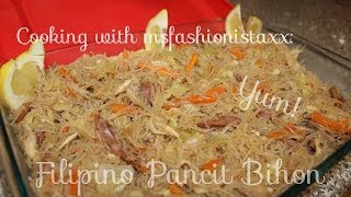 Best Filipino Pancit Bihon Recipe [upl. by Abana523]