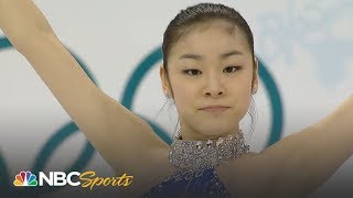 Vancouver 2010 Yuna Kim Sets Record in Free Skate Program  NBC Sports [upl. by Errick]