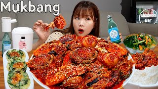 🐙수산시장 털어 직접만든 통문어해물찜🥘꽃게전복문어키조개가리비새우로 만든 해물찜 먹방 Seafood MUKBANG ASMR EATINGSHOW REALSOUND 한식 요리 [upl. by Greg]