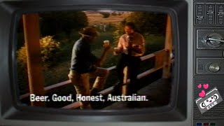 CUB Beer Good Honest Australian Commercial 1991 [upl. by Nanine]