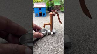 Mini hand pump project water with supply motor diy tractor waterpump 182 [upl. by Remled]