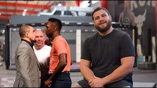 Tai Tuivasa Predicts Winner Of Israel Adesanya vs Rob Whittaker 2 Fight [upl. by Gerc]