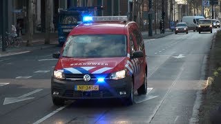 PRIO 1 Brandweer naar zeer grote brand Blaak Rotterdam [upl. by Ebbie]