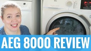 AEG 8000 SERIES T8DBG842R HEAT PUMP TUMBLE DRYER REVIEW AD [upl. by Donohue]