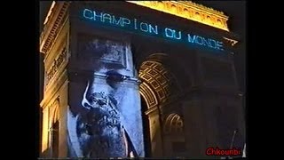 Coupe du Monde 1998  Champs Elysées  Direct Live [upl. by Torruella]