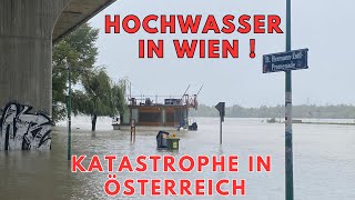 HOCHWASSER IN WIEN  September 15 2024 [upl. by Yvaht]