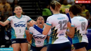 Reveja Rio de Janeiro faz uma virada incrível no 4° set da semifinal 24 a 20 [upl. by Ahsiekam]