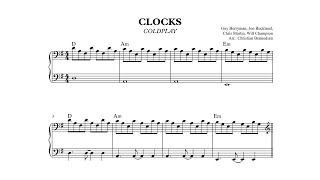 Clocks  Piano [upl. by Athenian]