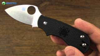 Распаковка Spyderco Squeak [upl. by Nelad]