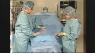 Surgical Positioning Prepping and Draping DVD sample clip [upl. by Eileek]