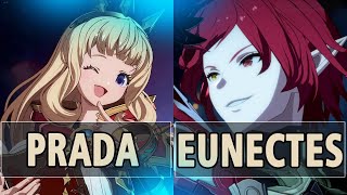 GBVSR🔥Prada Cagliostro Vs TKTH  Eunectes Grimnir🔥 High Level Gameplay [upl. by Uzzial]