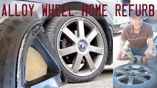 Matts Garage DIY Alloy wheel Refurb [upl. by Zigmund]