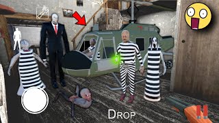 All Prison Bosses Mod In Granny 🤯😱 mod granny  Funny Granny  Granny Gameplay  New Update [upl. by Kamat]