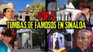 TOP 5  TUMBAS De FAMOSOS En SINALOA😰La Numero 5 Te SORPRENDERA 😱 tumbasdefamosos sinaloa [upl. by Heppman]