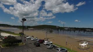 Meramec River Flooding  Valley Park Mo  May 2 2017 [upl. by Eelhsa132]