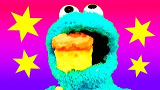 Count amp Learn Video Cookie Monster Eats Cake Making a Mess Halloween Cake Thomas amp Friends [upl. by Seravaj899]