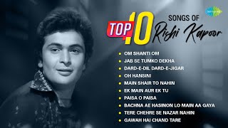 Top 10 Songs of Rishi Kapoor  Meri Umar Ke Naujawano Bachna Ae Hasinon Lo Main Aa Gaya Oh Hansini [upl. by Bull]