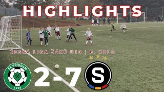 Matchday 14  U13 FK Příbram 2  7 AC Sparta Praha U12  Česká Liga Žáků U13  8Kolo  Října 2024 [upl. by Dlorrej]