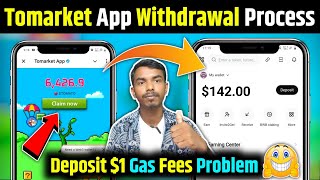 tomarket app withdrawal process  1 Gas Fee add kaise kare  Deposit 1 Assets In Bitget Wallet [upl. by Jody]