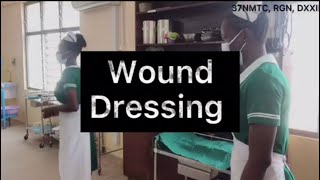 WOUND DRESSING NMC STANDARD [upl. by Aronle108]