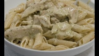 Easy Alfredo Chicken Penne  Alfredo Chicken Pasta  Fast amp Easy Recipe in Malayalam [upl. by Ynnal658]