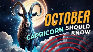 October 2024 CAPRICORN HOROSCOPE Key Astrological Predictions and Insights capricorn horoscope [upl. by Courtland]