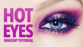 By request Ellis hot eyes makeup tutorial [upl. by Aicilat915]